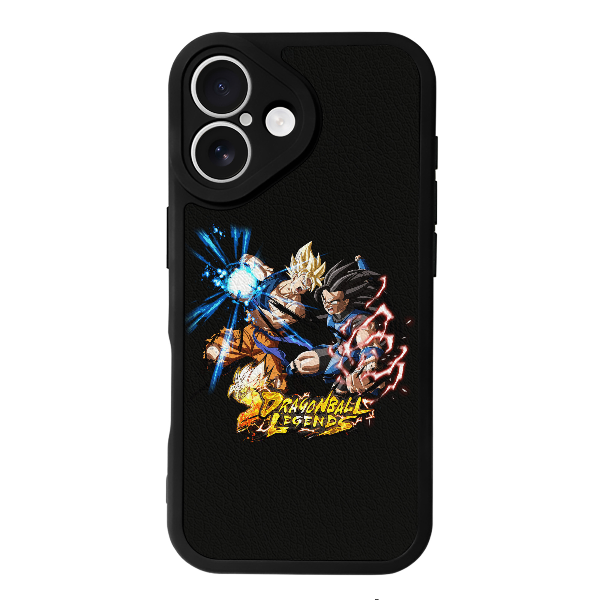 （画像用） ドラゴンボール DRAGON BALL 【iPhone 16シリーズ対応】シリコンスマホケース（レザー調） 材質：シリコン